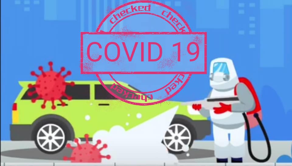 Birseck Garage - Desinfektion